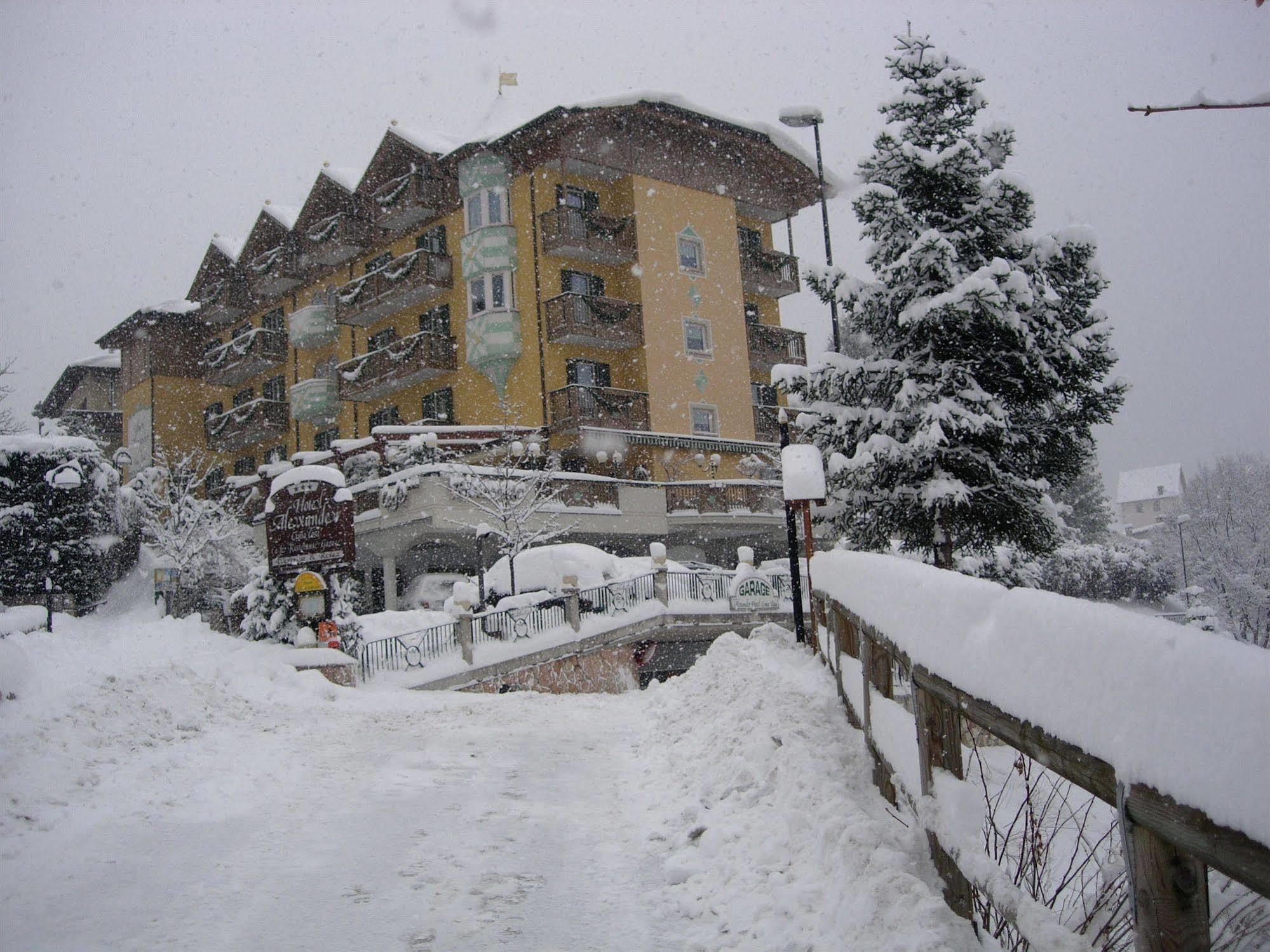 Alexander Hotel Alpine Wellness Dolomites Molveno Buitenkant foto
